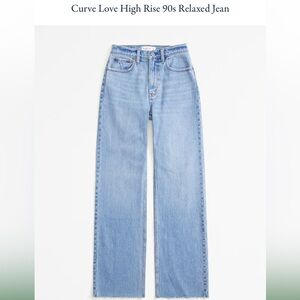 Abercrombie & Fitch The 90’s Relaxed High Rise Jeans